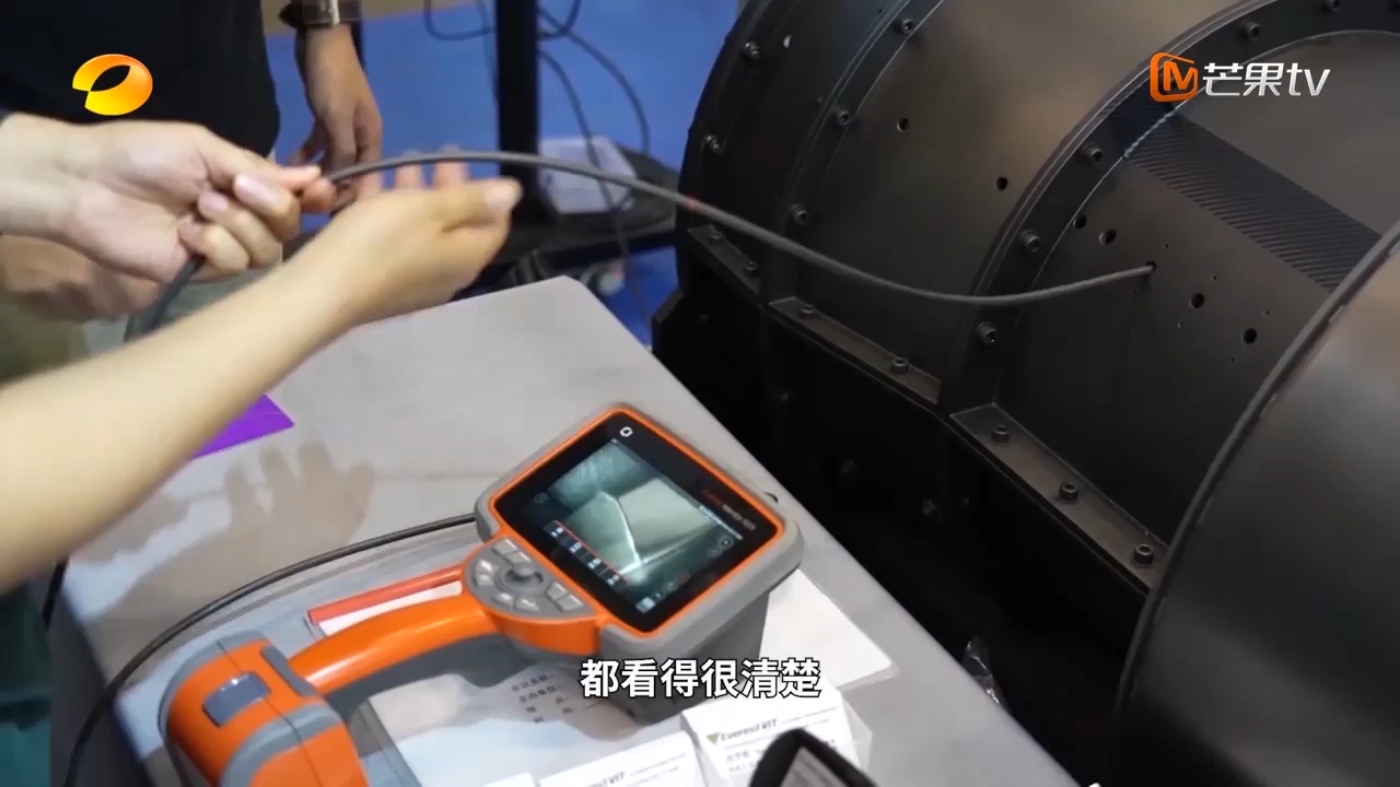 韋林工業內窺鏡接受湖南衛視《首發》欄目采訪片段2