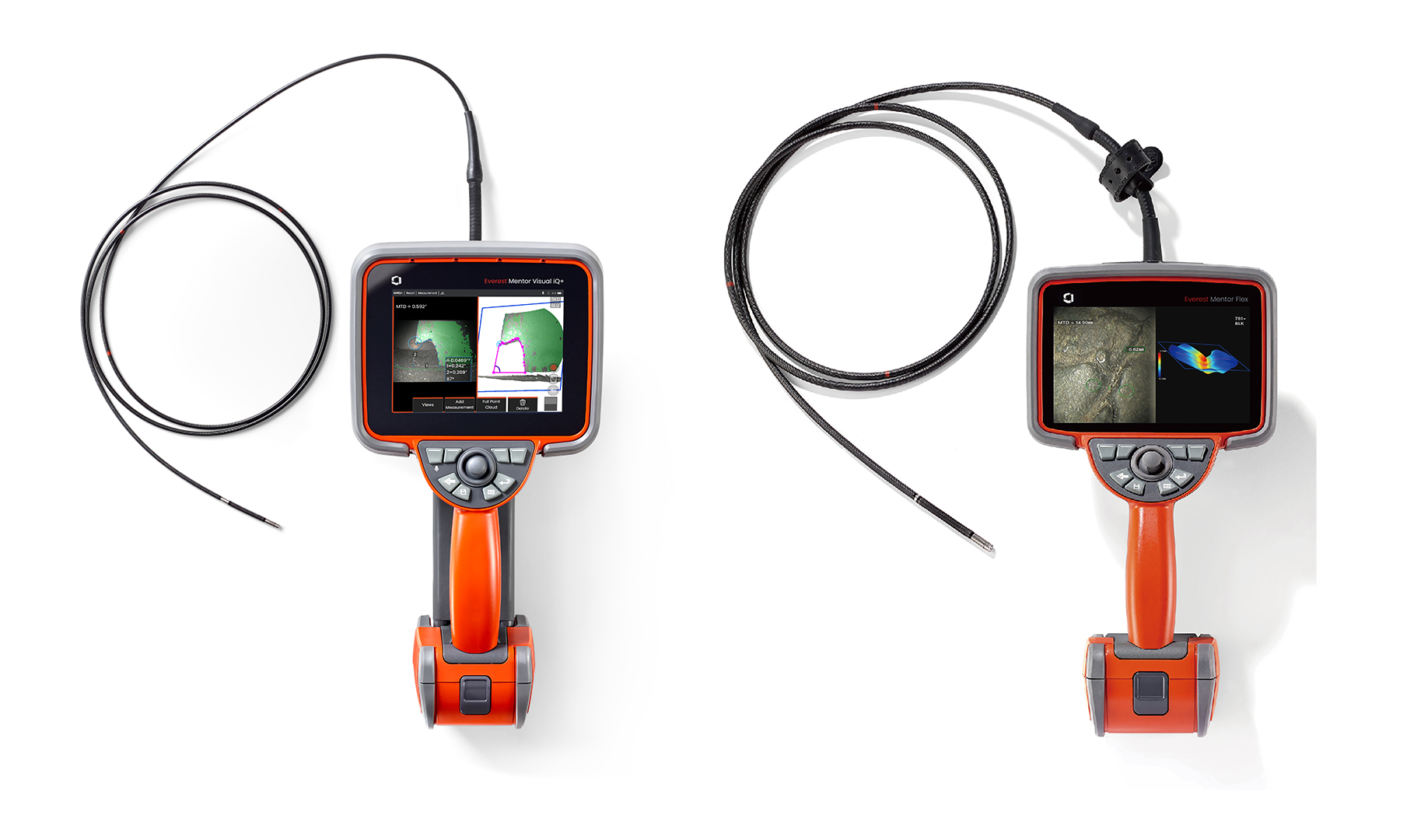 韋林Everest MVIQ+(即XLG4+)及韋林Everest Mentor Flex工業視頻內窺鏡